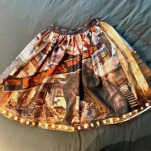 Unique Vintage x Jurassic Park Swing Skirt